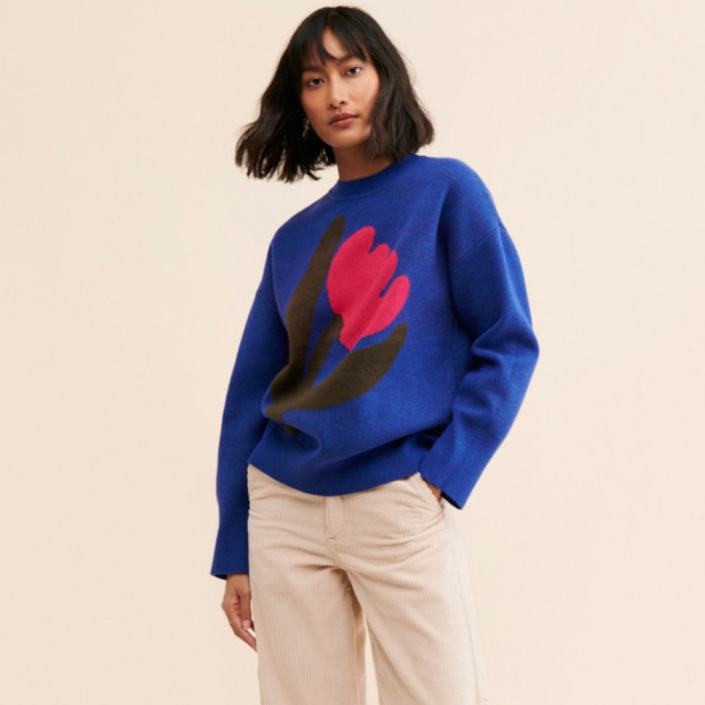 Anthropologie Scotch & Soda Tulip Sweater L